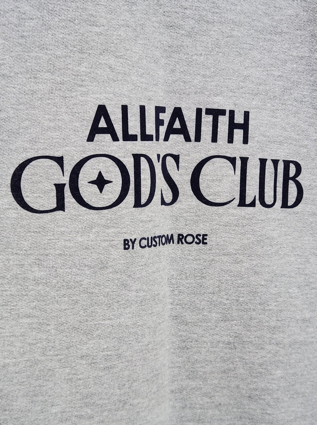 Kids Unisex Heather Gray ALLFAITH Sweatshirt