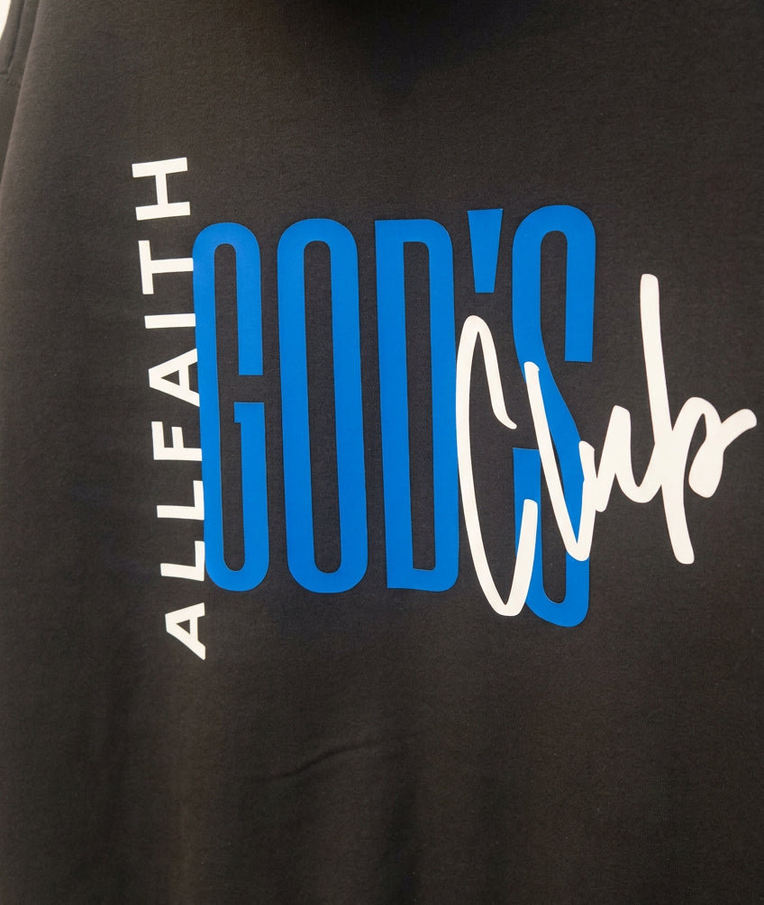 ALLFAITH GOD'S CLUB Black Fleece