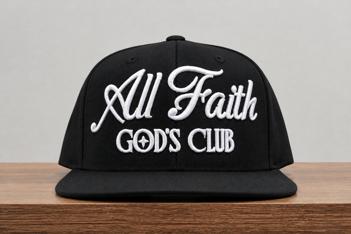 ALLFAITH PUFF EMBROIDERY HAT