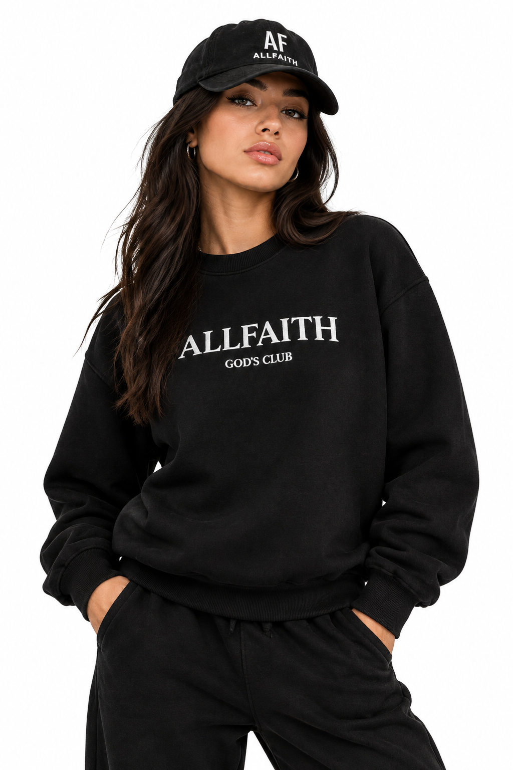 BLACK ALLFAITH CAP