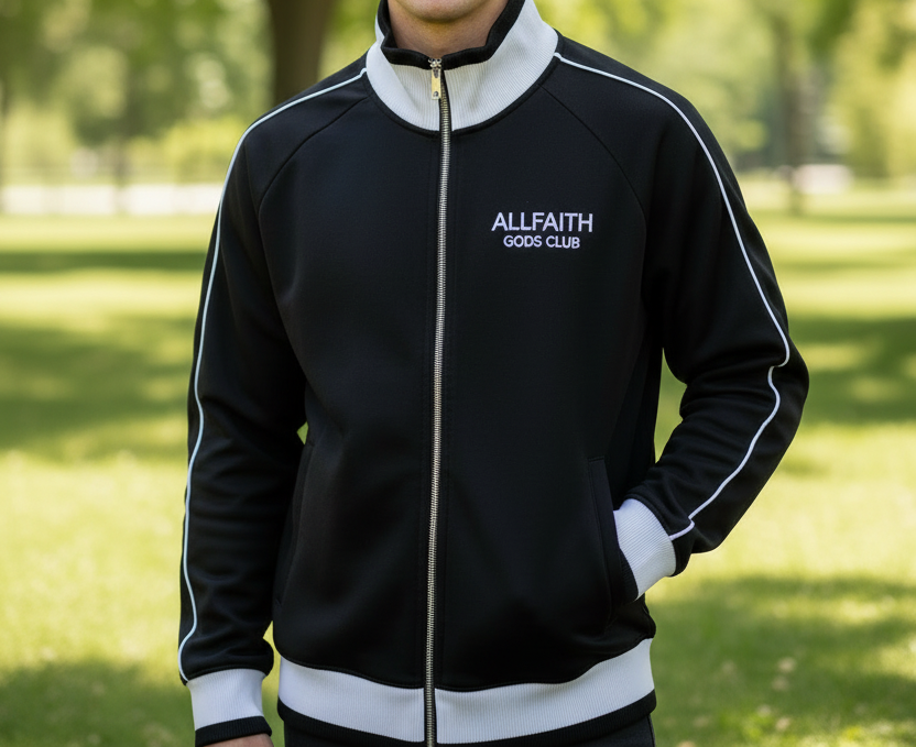 Unisex ALLFAITH GOD'S CLUB Track Jacket