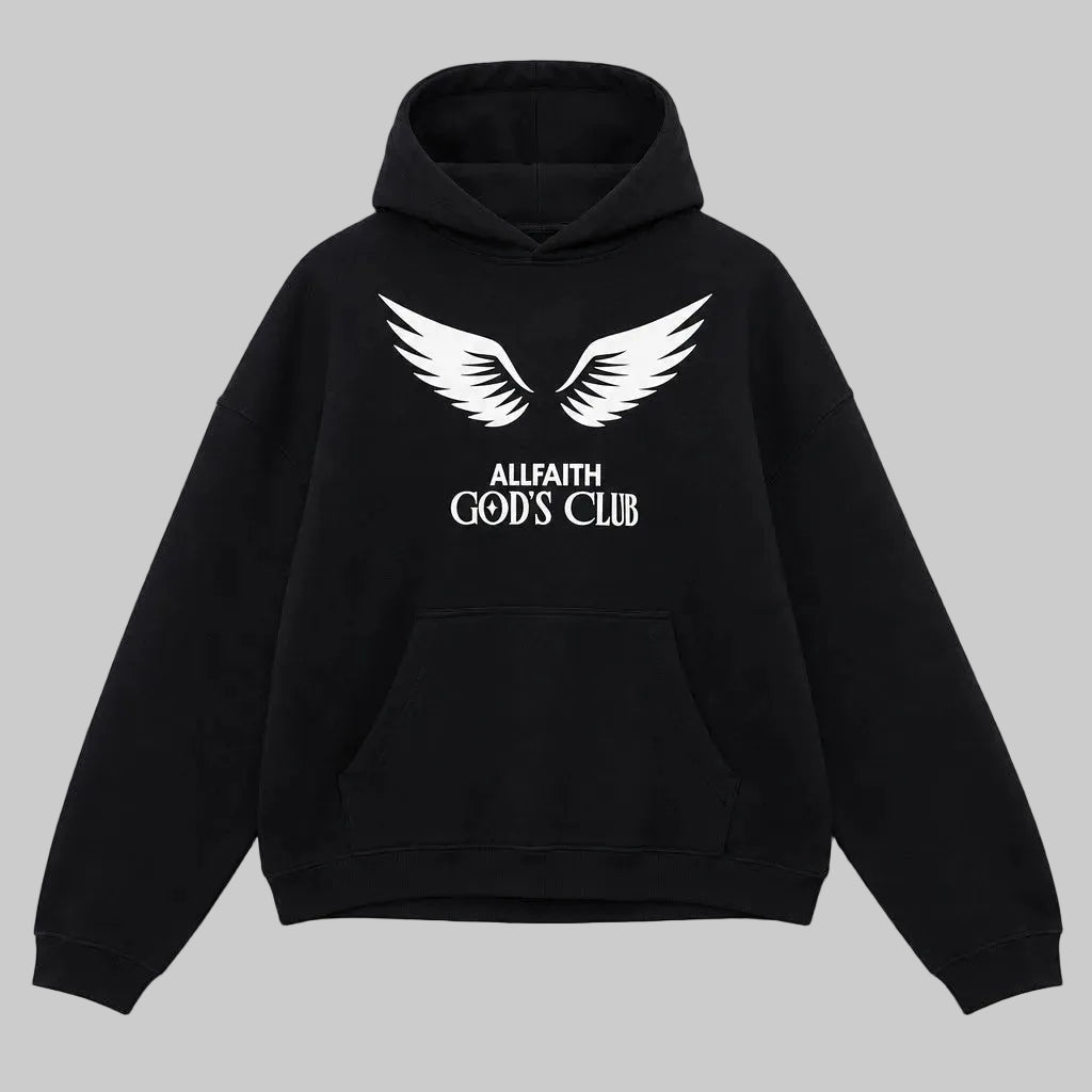 Unisex Cropped French Terry Heavyweight Hoodie