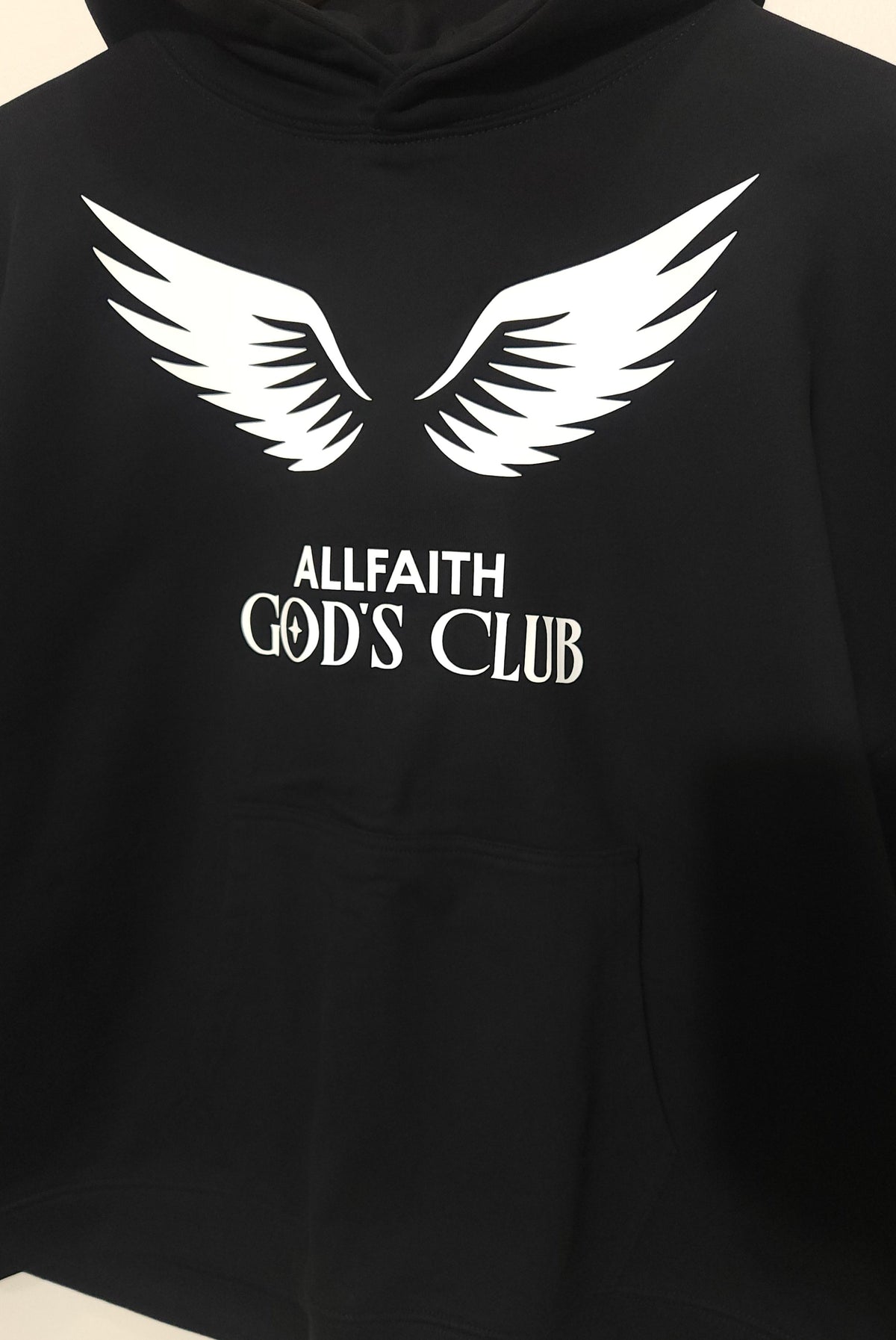 Unisex Cropped French Terry Heavyweight Hoodie