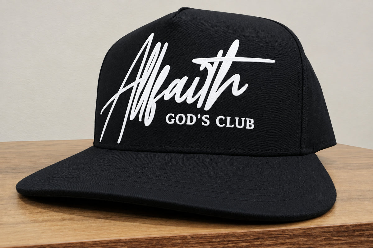 BLACK ALLFAITH CAP